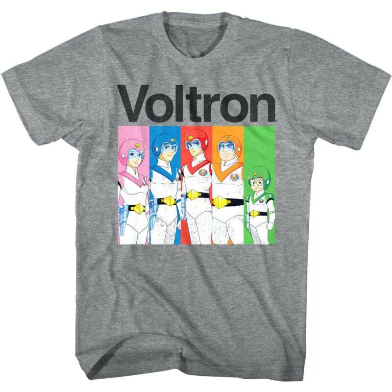 Voltron Color Blocks Men’s T Shirt