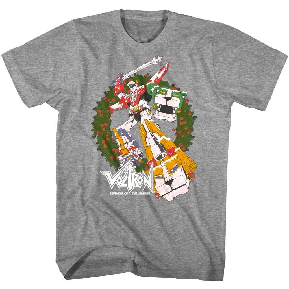 Voltron Lionforce Christmas Wreath Men's T Shirt