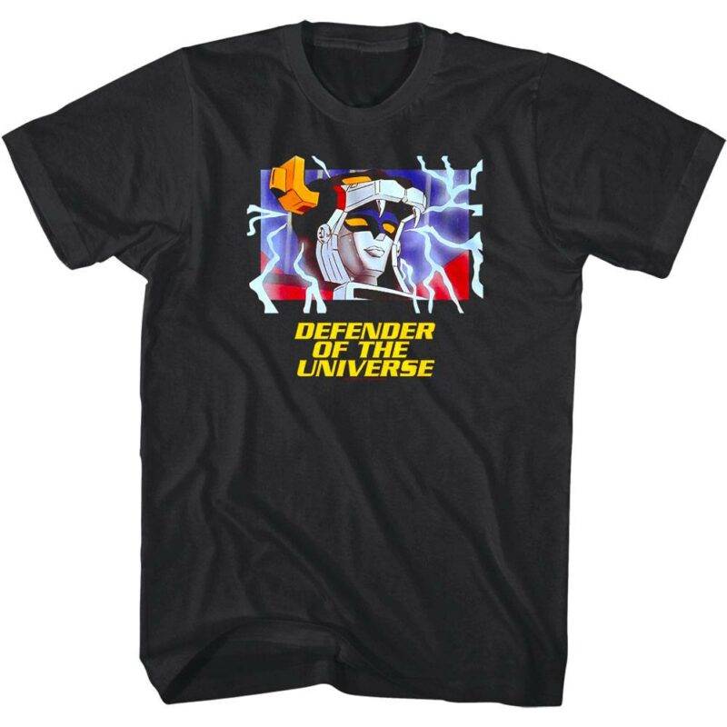 Voltron Defender of the Universe Head Men’s T Shirt