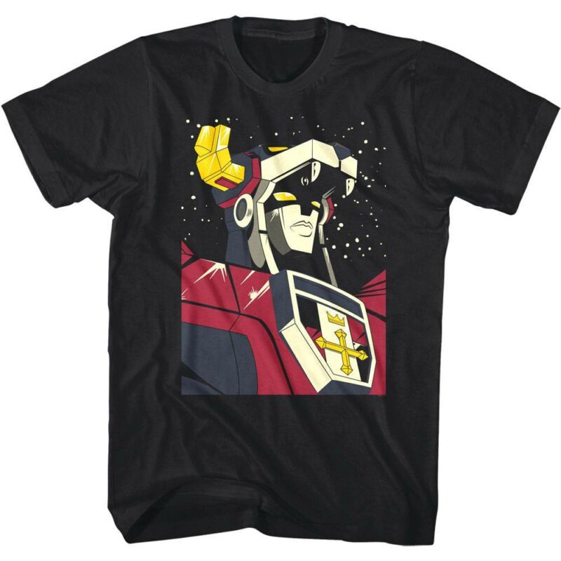 Voltron Golion Head in Space Men’s T Shirt