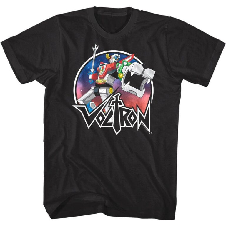 Voltron Lion Force Golion Team Robot Men’s T Shirt