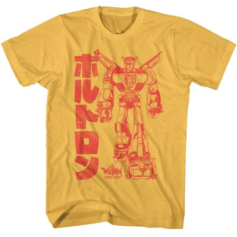 Voltron Golion Katakana Men’s T Shirt