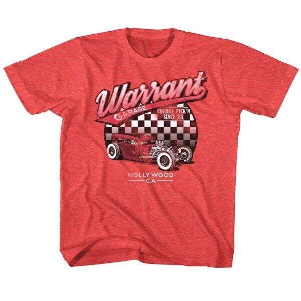 Warrant Garage Cherry Roadster Kids T Shirt