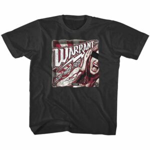 Warrant Louder Harder Faster Kids T Shirt