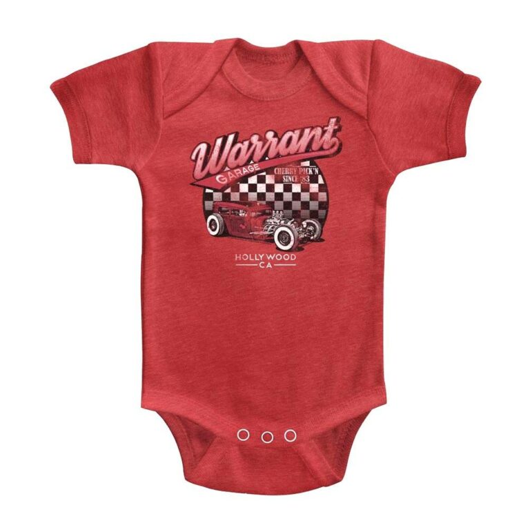 Warrant Garage Cherry Roadster Baby Onesie