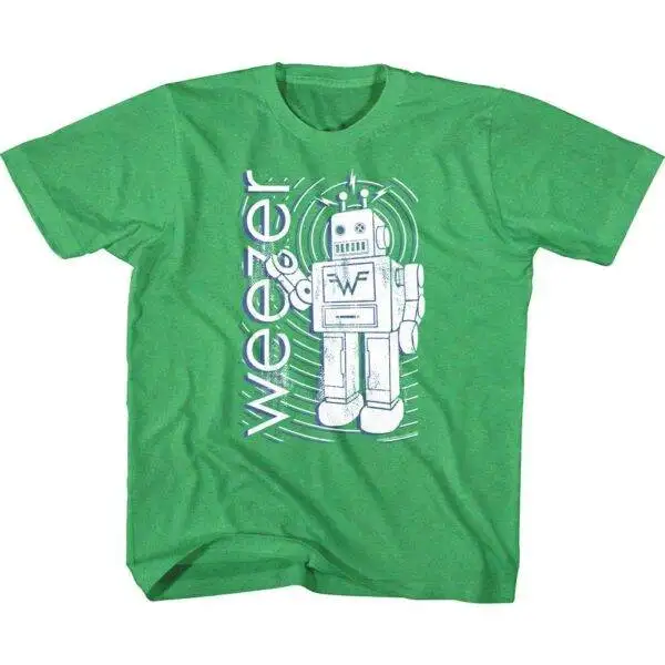 Weezer Robot Radio Kids T Shirt