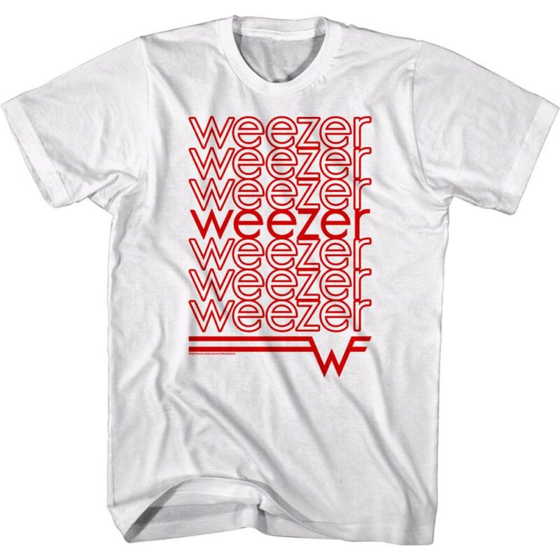 Weezer Thank You Grocery Bag Men’s T Shirt