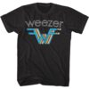 Weezer 3D Rainbow Logo Men’s T Shirt