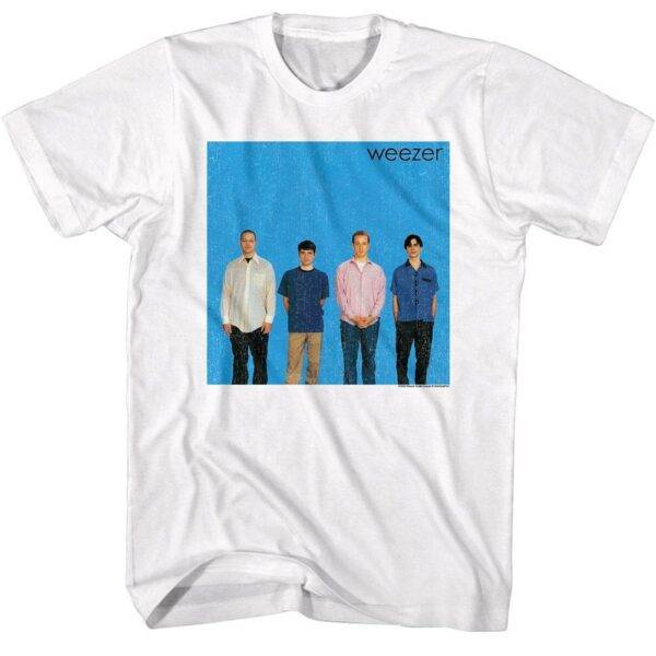 Weezer Blue Album Cover Men’s T Shirt