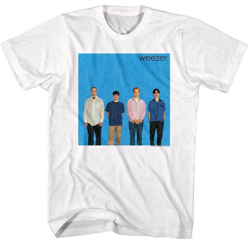 Weezer Blue Album Cover Men’s T Shirt