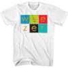 Weezer Color Albums Logo Men’s T Shirt