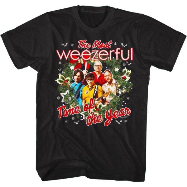 Weezer Most Weezerful Time of the Year Men’s T Shirt