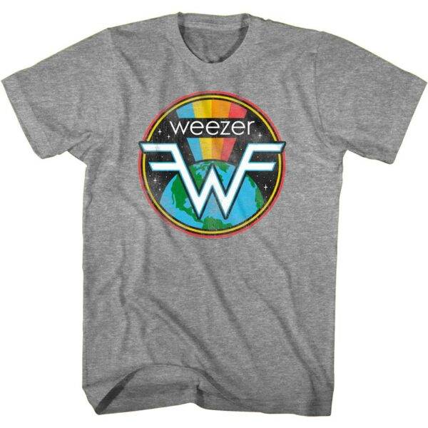 Weezer Space Logo Men’s T Shirt