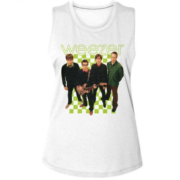 Weezer Green Album Cover Women’s Tank Top