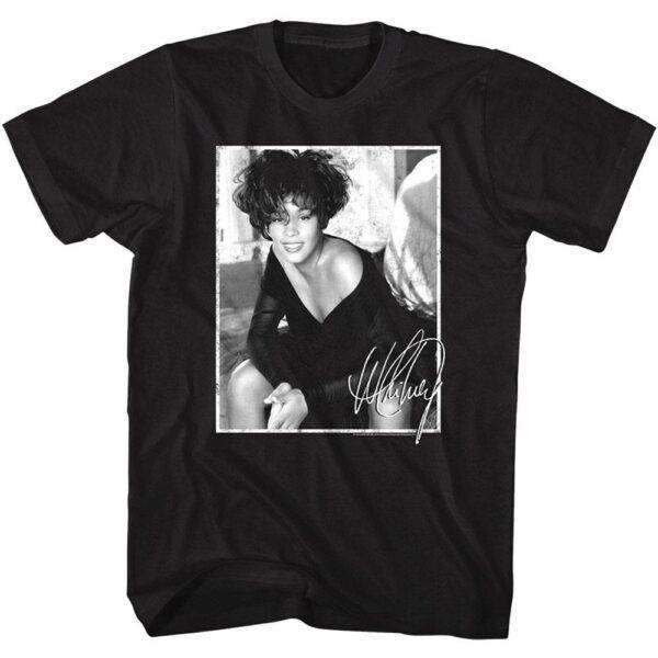 Whitney Houston Signature Style Men’s T Shirt