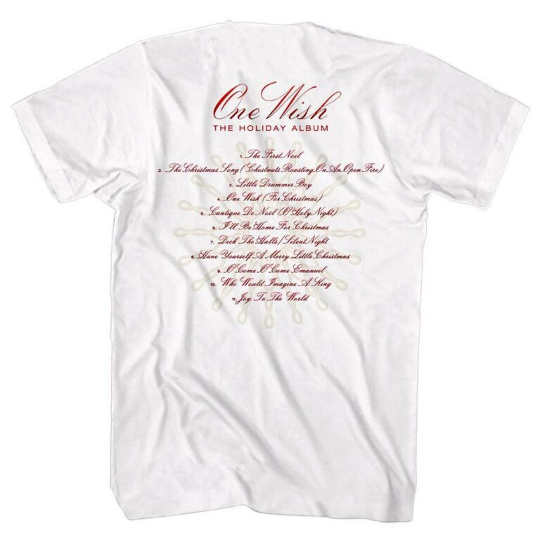 Whitney Houston One Wish Holiday Album Men’s T Shirt