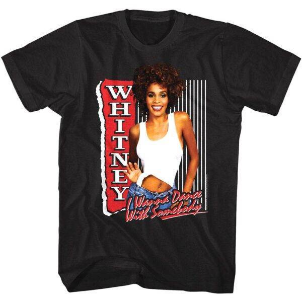 Whitney Houston I Wanna Dance With Somebody Men’s T Shirt