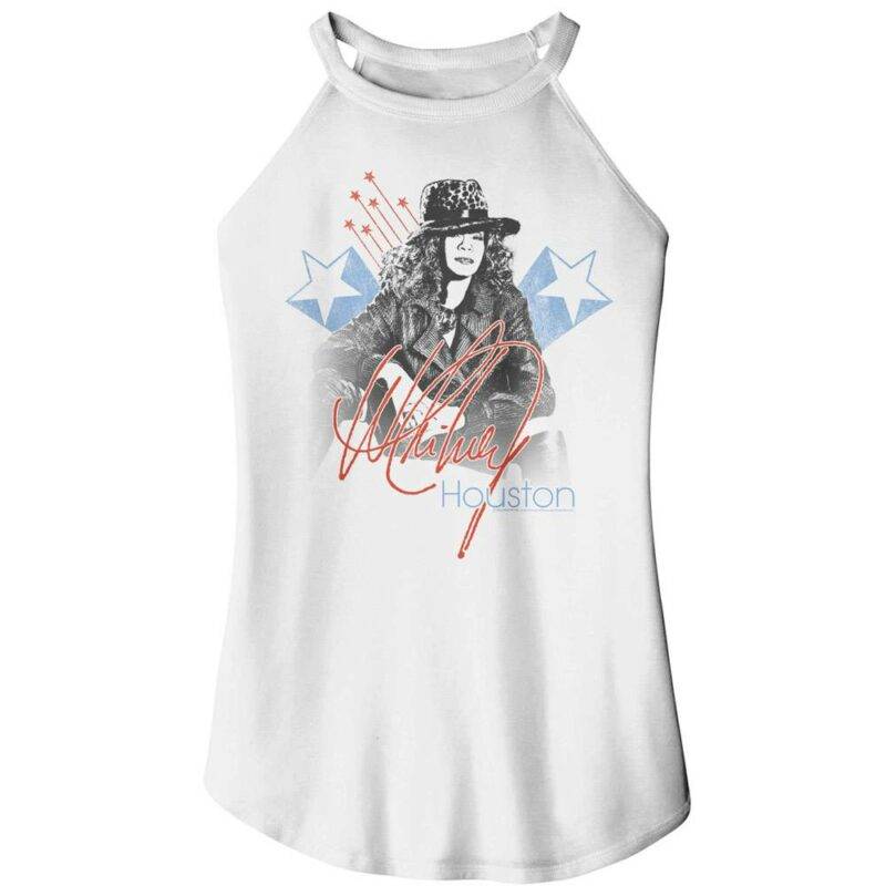 Whitney Houston Shooting Star Women’s Rocker Tank