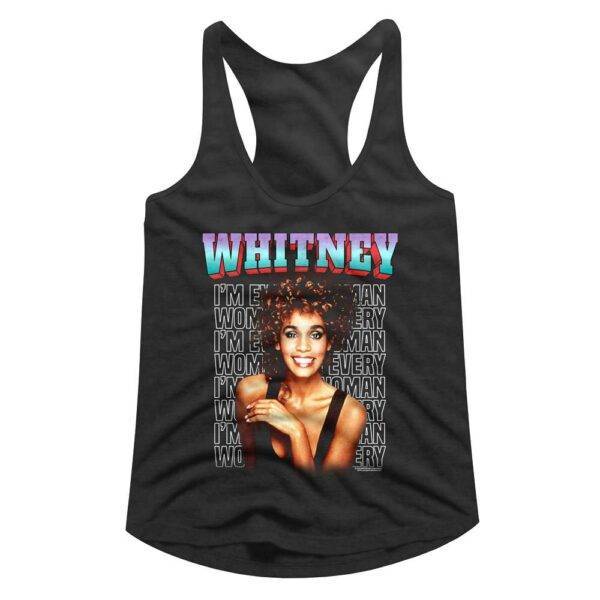 Whitney Houston Every Woman Smile Women’s Tank Top