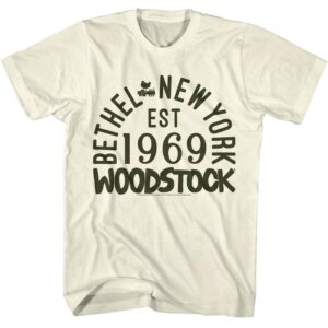Woodstock Bethel New York 1969 Men’s T Shirt