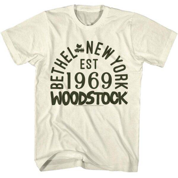 Woodstock Bethel New York 1969 Men’s T Shirt