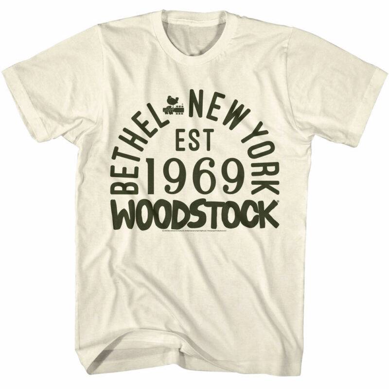 Woodstock Bethel New York 1969 Men’s T Shirt
