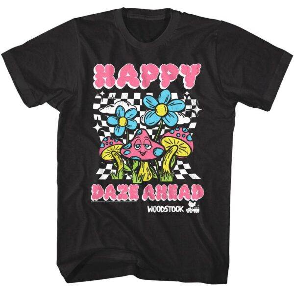 Woodstock Happy Daze Ahead Men’s T Shirt