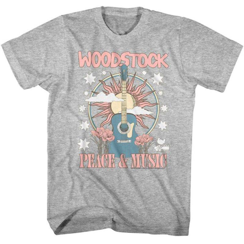 Woodstock Accoustic Sunrise Men’s T Shirt