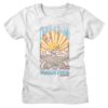 Woodstock Butterfly Mountain Sunset Women’s T Shirt