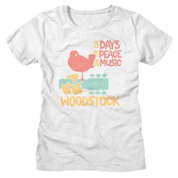 Woodstock 3 Days of Peace & Music Women’s T Shirt