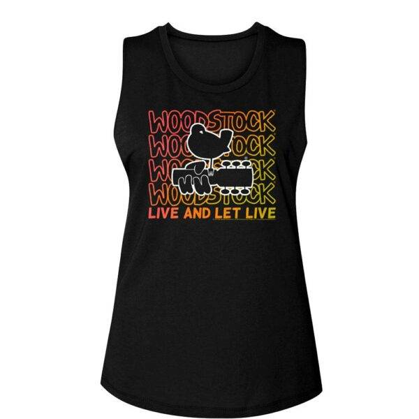 Woodstock Live & Let Live Women’s Tank