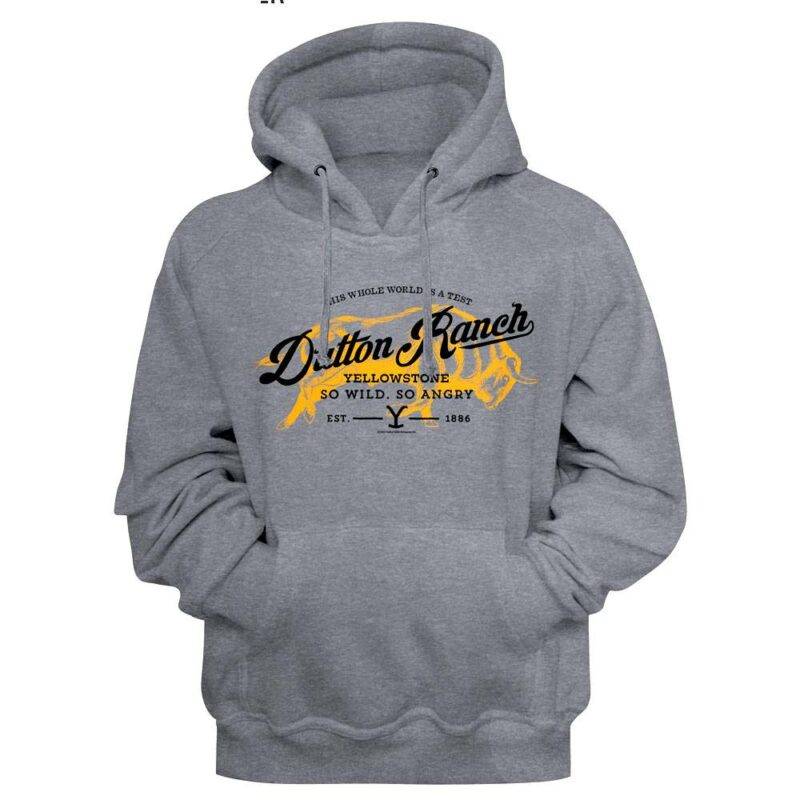 Yellowstone Dutton Ranch Buffalo Hoodie