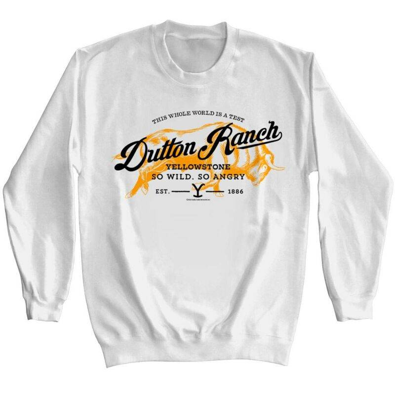 Yellowstone Dutton Ranch Buffalo Sweater