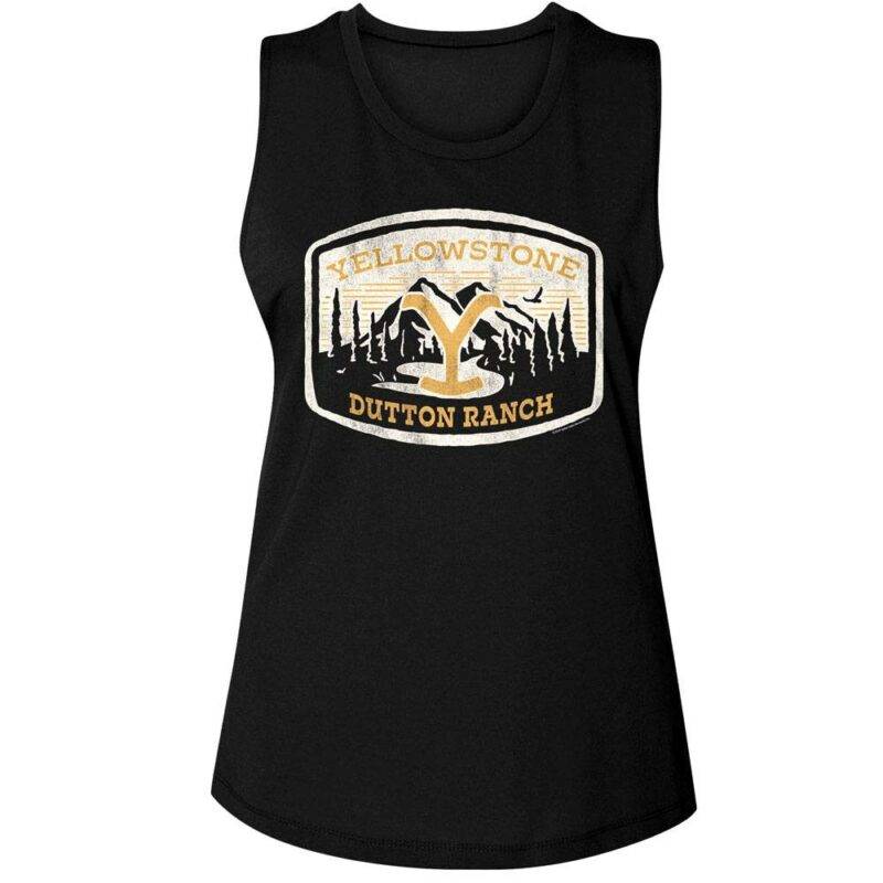 Yellowstone Dutton Ranch Mountains Women’s Tank