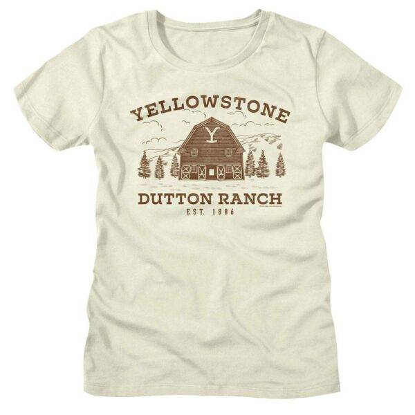 Yellowstone Dutton Ranch House Women’s T Shirt