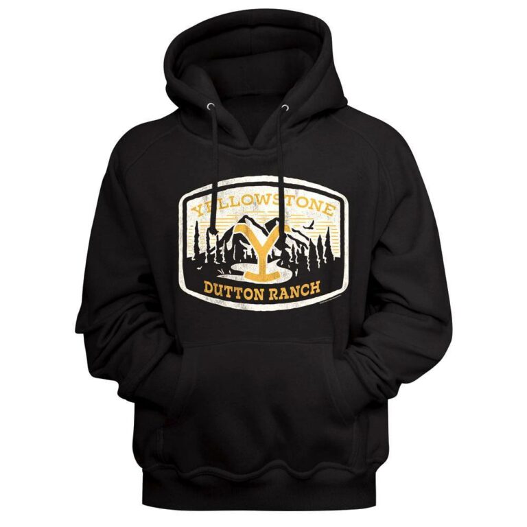 Yellowstone Dutton Ranch Mountains Hoodie