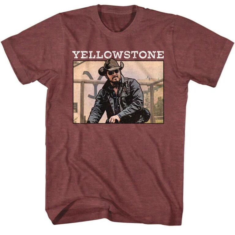 Yellowstone Rip Wheeler Protector Men's T Shirt - Image 3