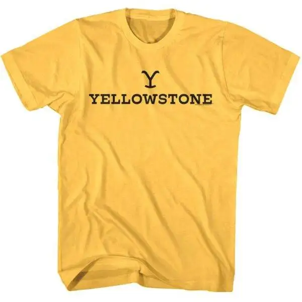 Yellowstone Logo Men’s Gold T Shirt