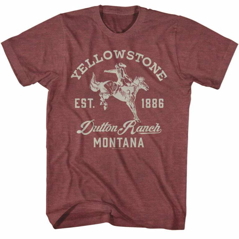 Yellowstone Dutton Ranch Cowboy Men’s T Shirt