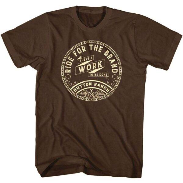 Yellowstone Ride for the Brand Men’s T Shirt