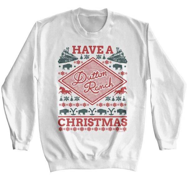 Yellowstone Dutton Ranch Christmas Sweater