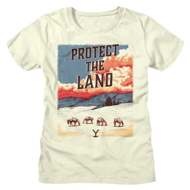 Yellowstone Protect the Land Big Sky Women’s T Shirt