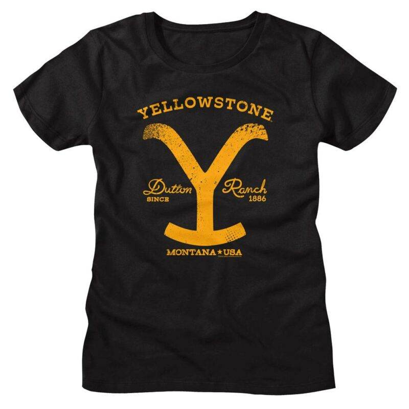 Yellowstone Dutton Ranch Since 1886 Women’s T Shirt