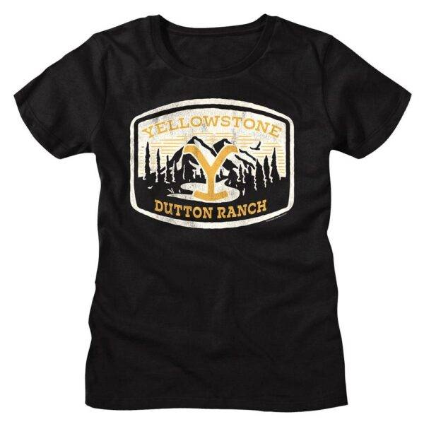 Yellowstone Dutton Ranch Mountains Women’s T Shirt