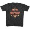 ZZ Top Lowdown Coupe 69 Kids T Shirt