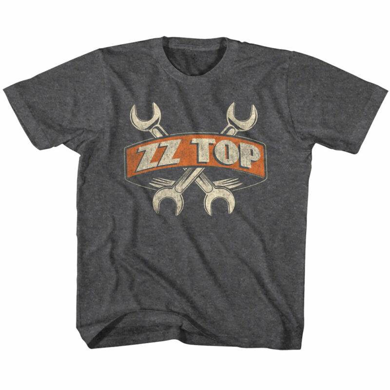 ZZ Top Wrenches Kids T Shirt