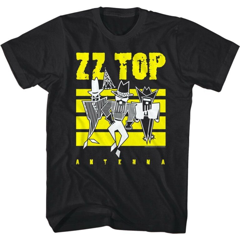 ZZ Top Antenna Abstract Men’s T Shirt