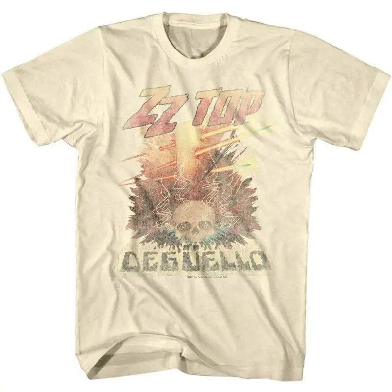 ZZ Top Deguello Faded Album Men’s T Shirt