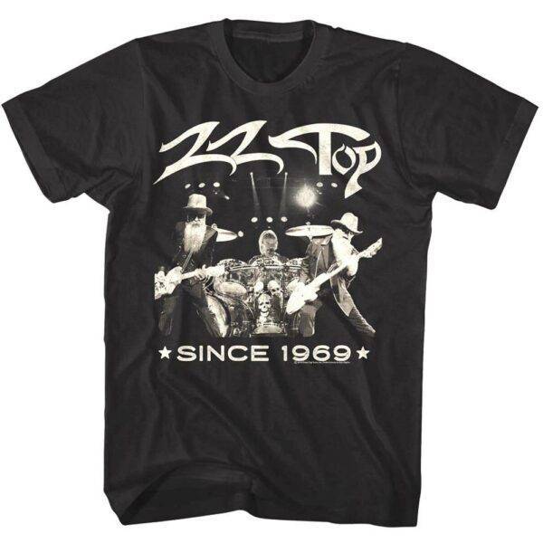 ZZ Top Live Since 1969 Men’s T Shirt