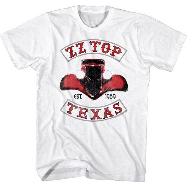 ZZ Top Texas 1969 Men’s T Shirt